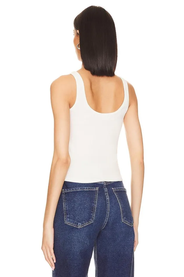 Tops Women Lovers and Friends Megan Tank Top White