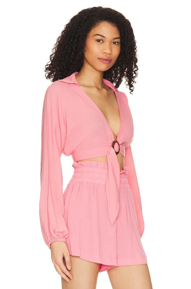 Tops Women Lovers and Friends Mercy Top Pink