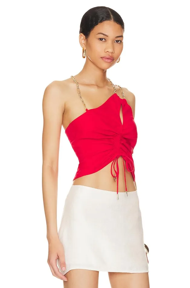Tops Women Lovers and Friends Rosalie Top Bright Red
