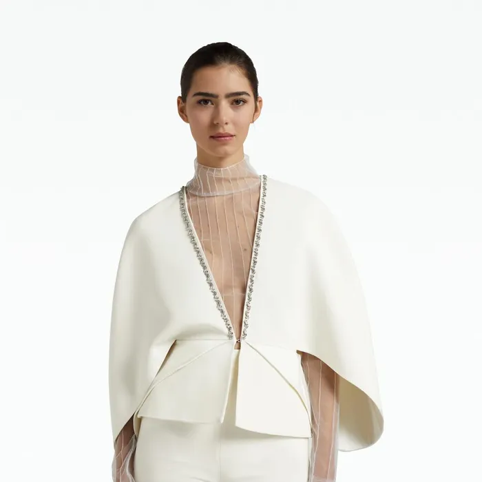 Tucker Ivory Cape Women Safiyaa Capes and Harnesses