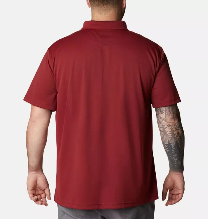 Utilizer Polo Shirt 8211 Big Red Jasper Mens Columbia Sportswear Polos
