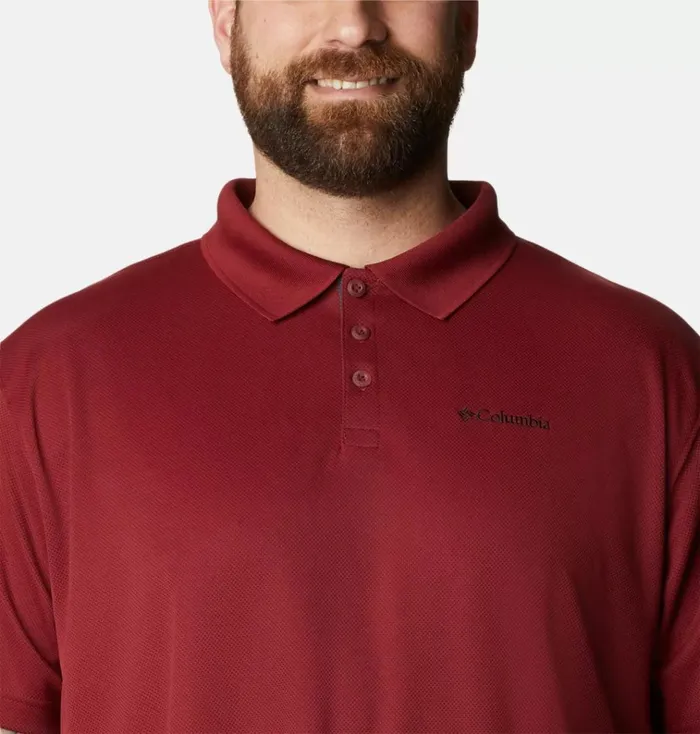 Utilizer Polo Shirt 8211 Big Red Jasper Mens Columbia Sportswear Polos
