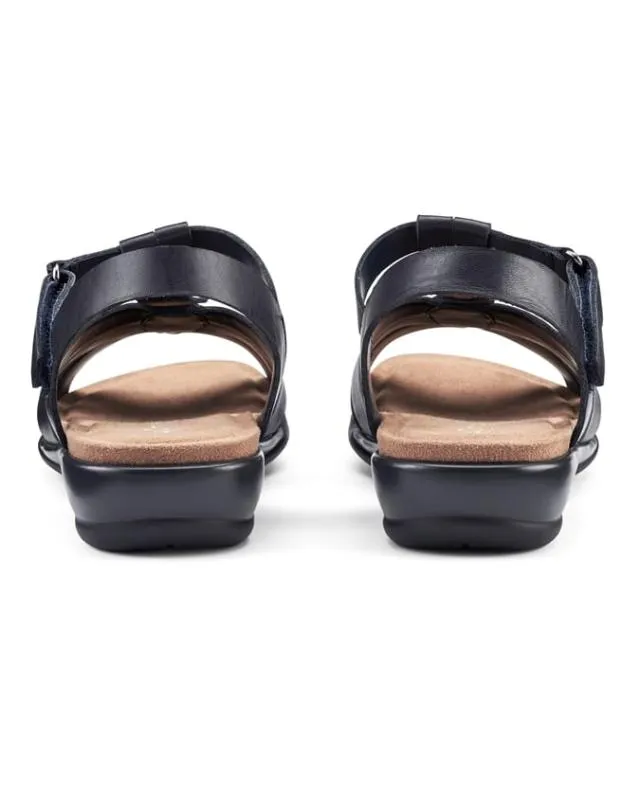 Valencia Sandals Navy Women Hotter Flat Sandals Valencia Sandals Navy Women Hotter Flat Sandals