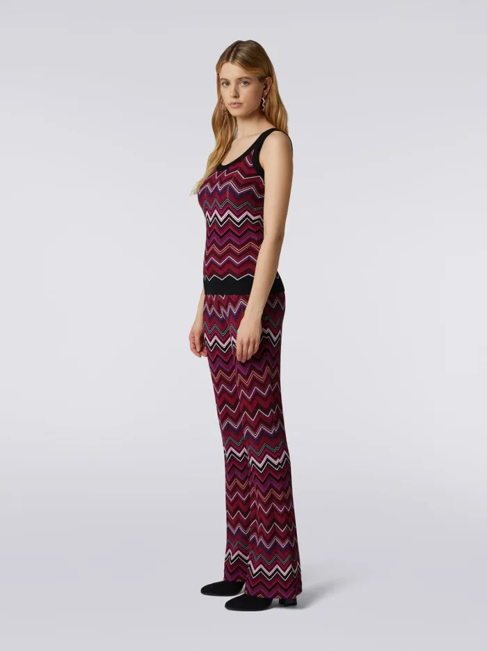 Viscose Blend Chevron Tank Top Multicoloured Women Missoni Tshirts And Tops Viscose Blend Chevron Tank Top Multicoloured Women Missoni Tshirts And Tops