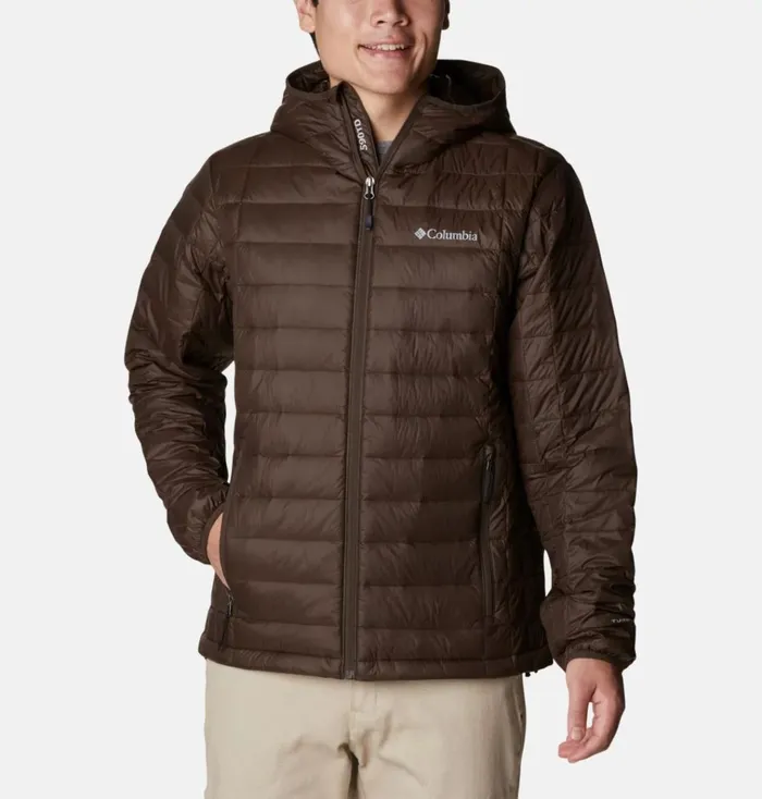 Voodoo Falls 590 TurboDown Hooded Puffer Jacket Cordovan Mens Columbia Sportswear Insulated and Down Voodoo Falls 590 TurboDown Hooded Puffer Jacket Cordovan Mens Columbia Sportswear Insulated and Down