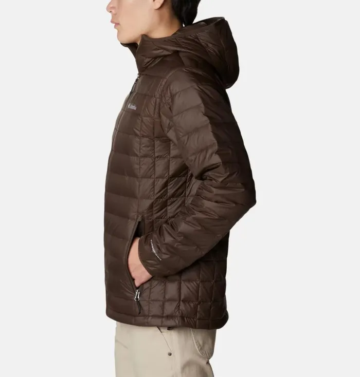 Voodoo Falls 590 TurboDown Hooded Puffer Jacket Cordovan Mens Columbia Sportswear Insulated and Down Voodoo Falls 590 TurboDown Hooded Puffer Jacket Cordovan Mens Columbia Sportswear Insulated and Down