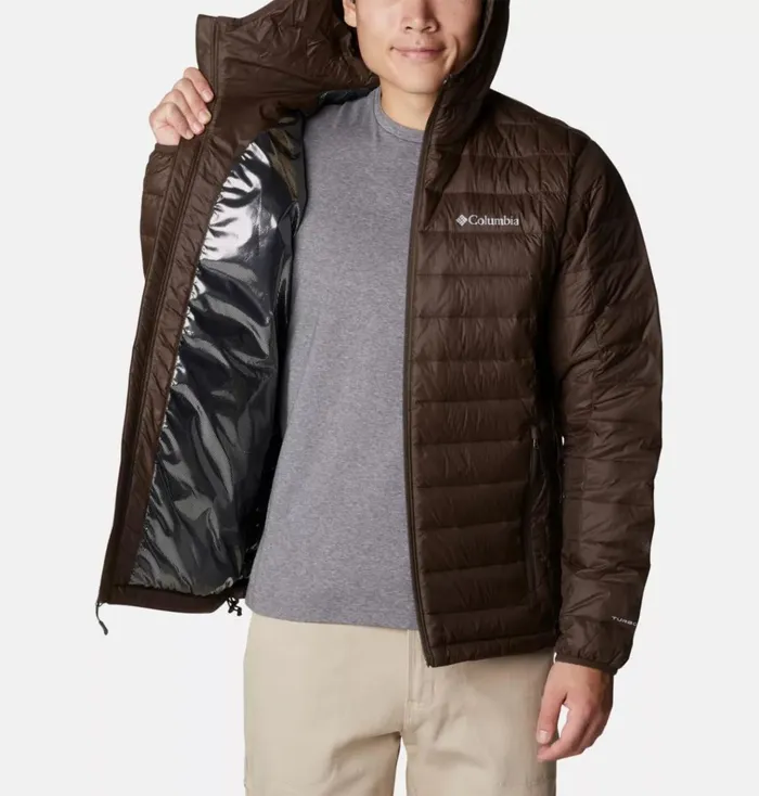 Voodoo Falls 590 TurboDown Hooded Puffer Jacket Cordovan Mens Columbia Sportswear Insulated and Down Voodoo Falls 590 TurboDown Hooded Puffer Jacket Cordovan Mens Columbia Sportswear Insulated and Down