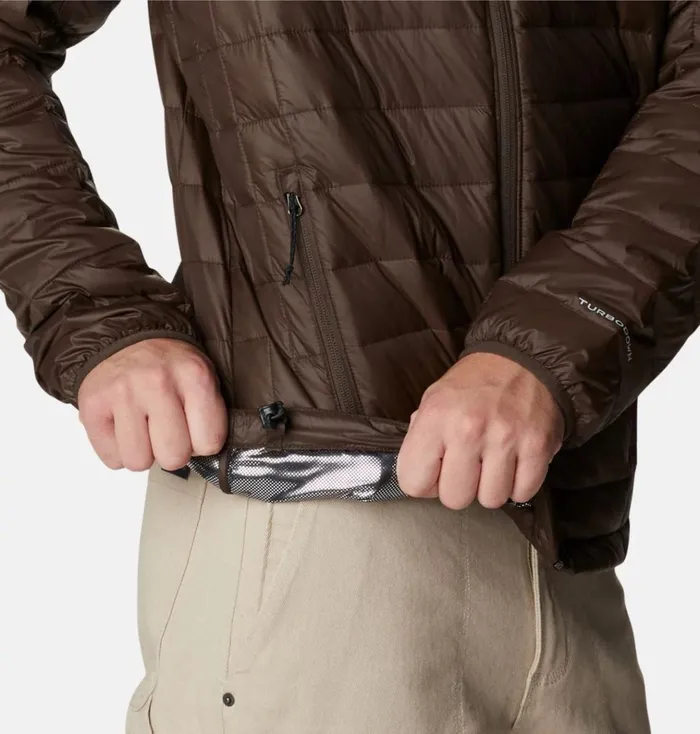 Voodoo Falls 590 TurboDown Hooded Puffer Jacket Cordovan Mens Columbia Sportswear Insulated and Down Voodoo Falls 590 TurboDown Hooded Puffer Jacket Cordovan Mens Columbia Sportswear Insulated and Down