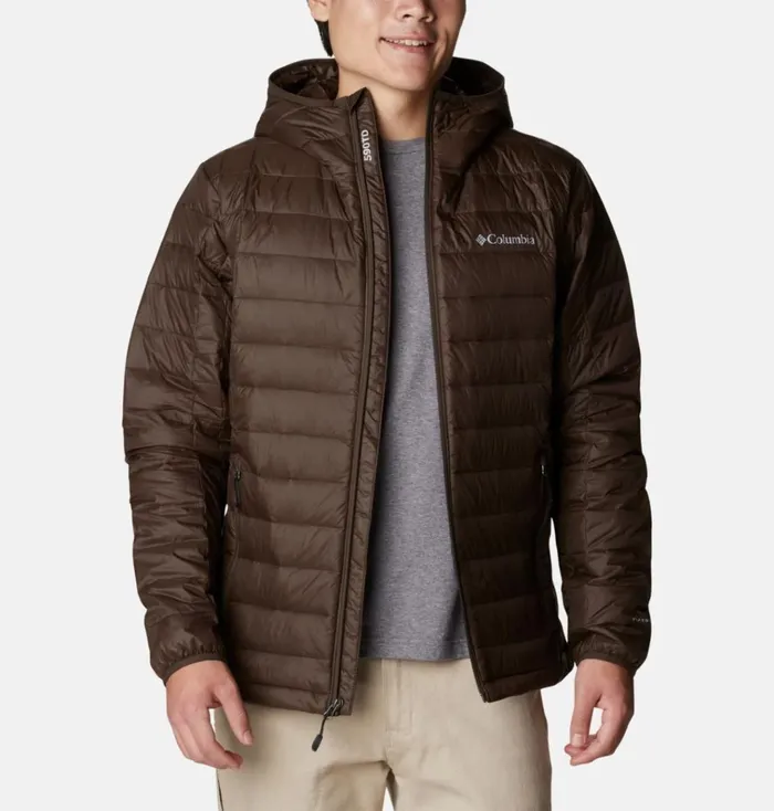 Voodoo Falls 590 TurboDown Hooded Puffer Jacket Cordovan Mens Columbia Sportswear Insulated and Down Voodoo Falls 590 TurboDown Hooded Puffer Jacket Cordovan Mens Columbia Sportswear Insulated and Down