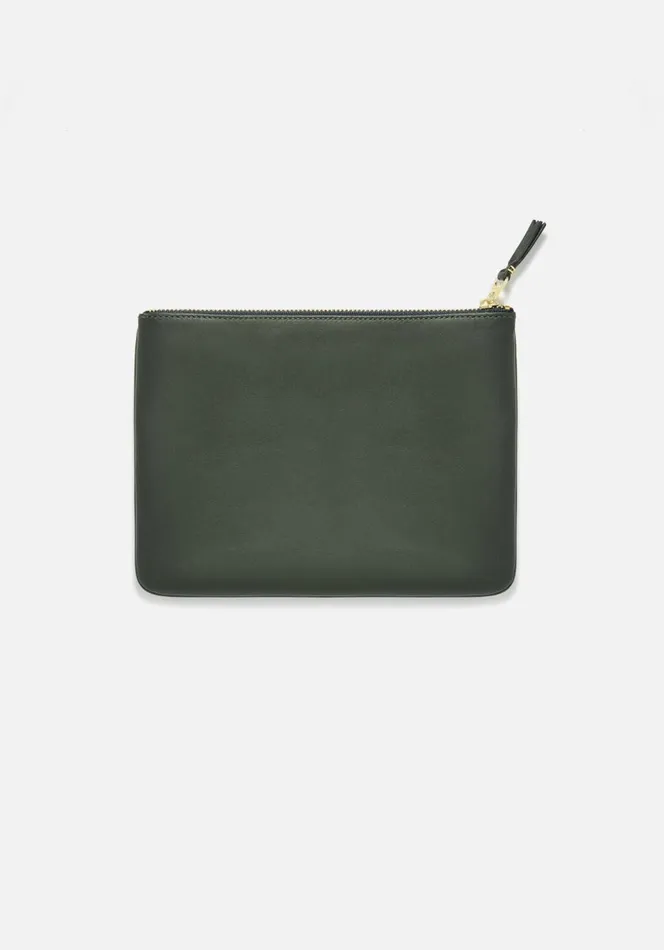 Wallets Men MKI MIYUKI ZOKU Comme Des Garcons Classic Colour Wallet Zip Pouch Bottle Green
