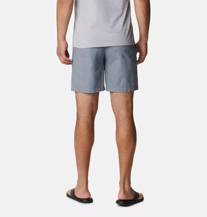 Washed Out Cargo Shorts Grey Ash Mens Columbia Sportswear Shorts