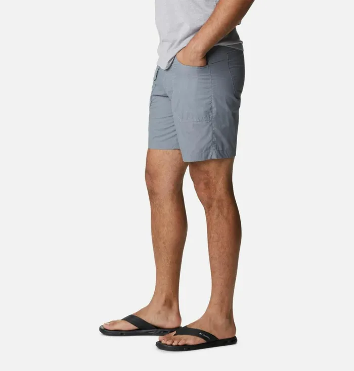 Washed Out Cargo Shorts Grey Ash Mens Columbia Sportswear Shorts