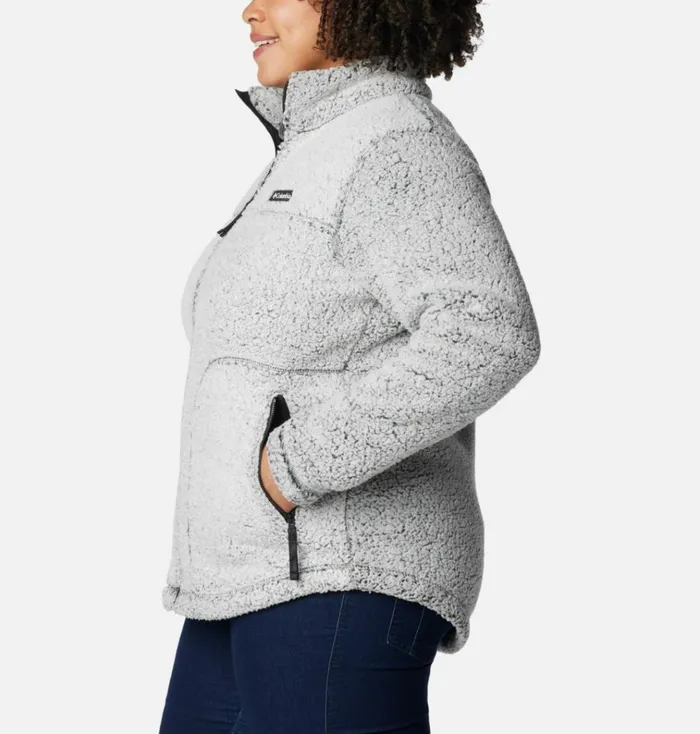 West Bend Full Zip Fleece Jacket 8211 Plus Size Black Frosted Womens Columbia Sportswear Jackets and Vests West Bend Full Zip Fleece Jacket 8211 Plus Size Black Frosted Womens Columbia Sportswear Jackets and Vests