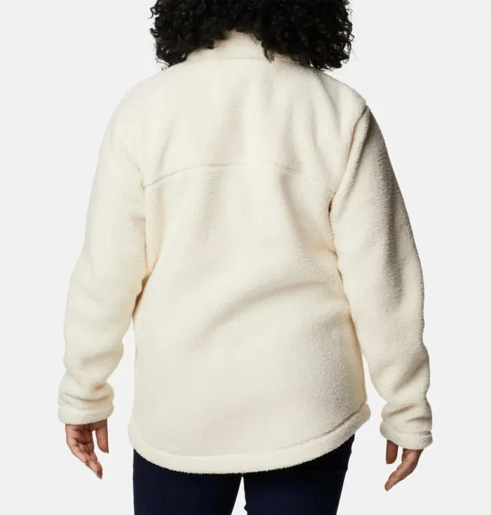 West Bend Full Zip Fleece Jacket 8211 Plus Size Chalk Womens Columbia Sportswear Jackets and Vests West Bend Full Zip Fleece Jacket 8211 Plus Size Chalk Womens Columbia Sportswear Jackets and Vests