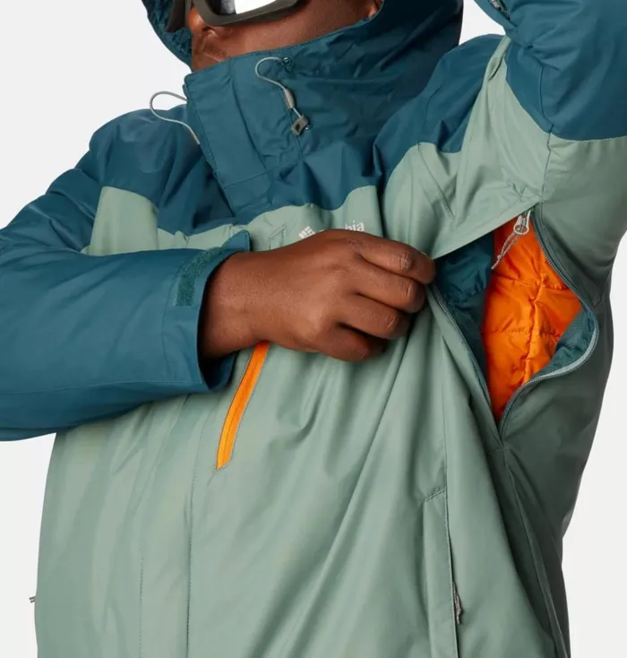 Whirlibird IV Interchange Jacket 8211 Big Metal Night Wave Mens Columbia Sportswear 3in1 Interchange Whirlibird IV Interchange Jacket 8211 Big Metal Night Wave Mens Columbia Sportswear 3in1 Interchange