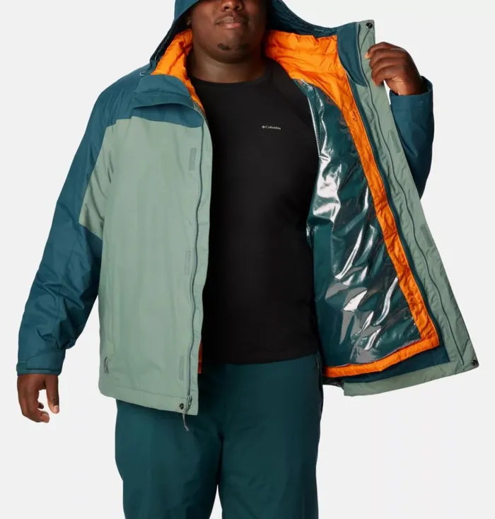 Whirlibird IV Interchange Jacket 8211 Big Metal Night Wave Mens Columbia Sportswear 3in1 Interchange Whirlibird IV Interchange Jacket 8211 Big Metal Night Wave Mens Columbia Sportswear 3in1 Interchange