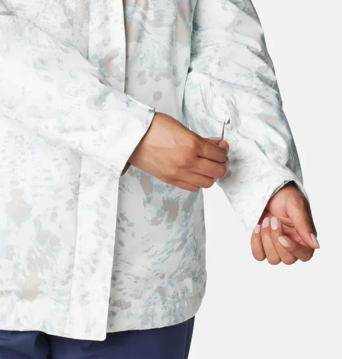 Whirlibird IV Interchange Jacket 8211 Plus Size White Flurries Print Womens Columbia Sportswear 3in1 Interchange Whirlibird IV Interchange Jacket 8211 Plus Size White Flurries Print Womens Columbia Sportswear 3in1 Interchange