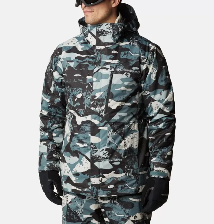 Whirlibird IV Interchange Jacket Metal Geoglacial Print Mens Columbia Sportswear Insulated and Down Whirlibird IV Interchange Jacket Metal Geoglacial Print Mens Columbia Sportswear Insulated and Down