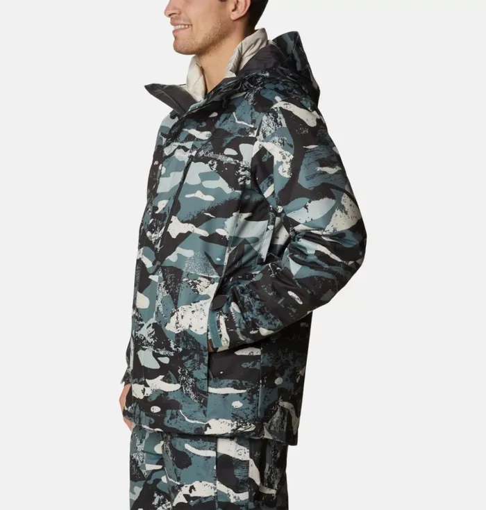 Whirlibird IV Interchange Jacket Metal Geoglacial Print Mens Columbia Sportswear Insulated and Down Whirlibird IV Interchange Jacket Metal Geoglacial Print Mens Columbia Sportswear Insulated and Down