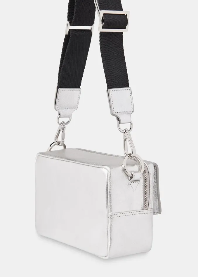 Whistles Bibi Bags Silver Bibi Crossbody Bag 8211 Women