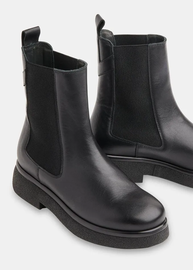 Whistles Boots Black Aelin Chelsea Boot 8211 Women