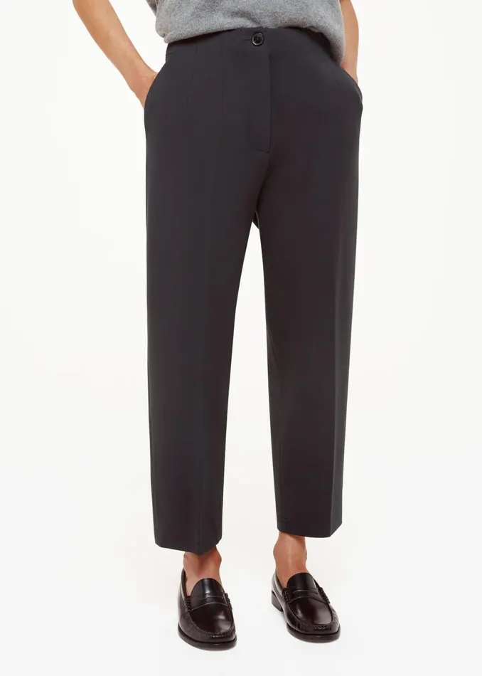 Whistles Petite Trousers and Jeans Black Petite Lila Ponte Trouser 8211 Women