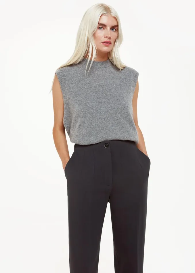 Whistles Petite Trousers and Jeans Black Petite Lila Ponte Trouser 8211 Women
