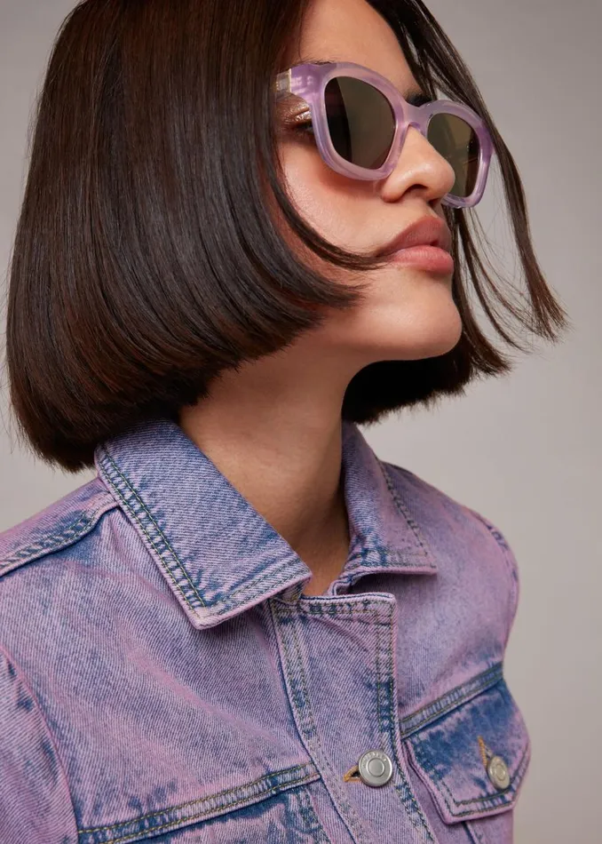 Whistles Sunglasses Lilac Isle Of Eden Harley Sunglasses 8211 Women