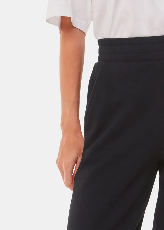 Whistles Trousers Black Ultimate Straight Leg Jogger 8211 Women