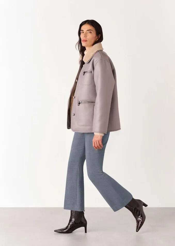 Whistles Trousers Grey Luisa Formal Trouser 8211 Women