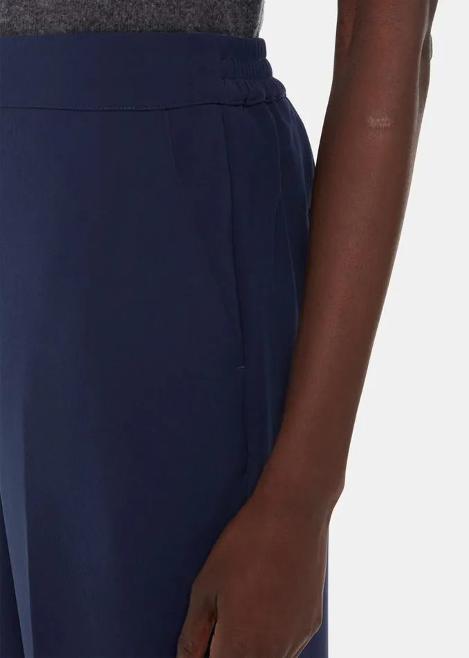 Whistles Trousers Navy Ultimate Full Length Trouser 8211 Women