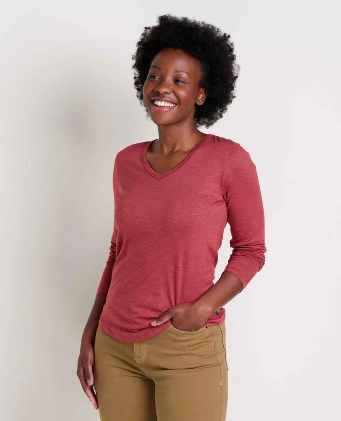 Women039s Marley Sustainable Long Sleeve TShirt Sundown Toad and Co Tees Buy 3 Get 20 Off Women039s Marley Sustainable Long Sleeve TShirt Sundown Toad and Co Tees Buy 3 Get 20 Off