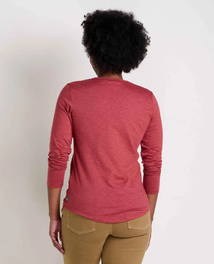 Women039s Marley Sustainable Long Sleeve TShirt Sundown Toad and Co Tees Buy 3 Get 20 Off