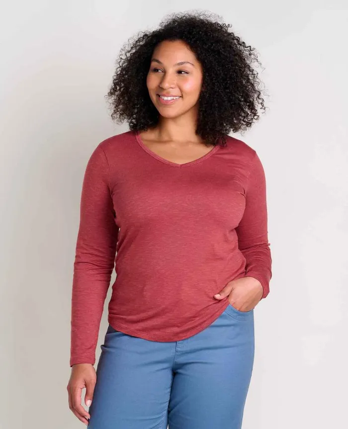Women039s Marley Sustainable Long Sleeve TShirt Sundown Toad and Co Tees Buy 3 Get 20 Off