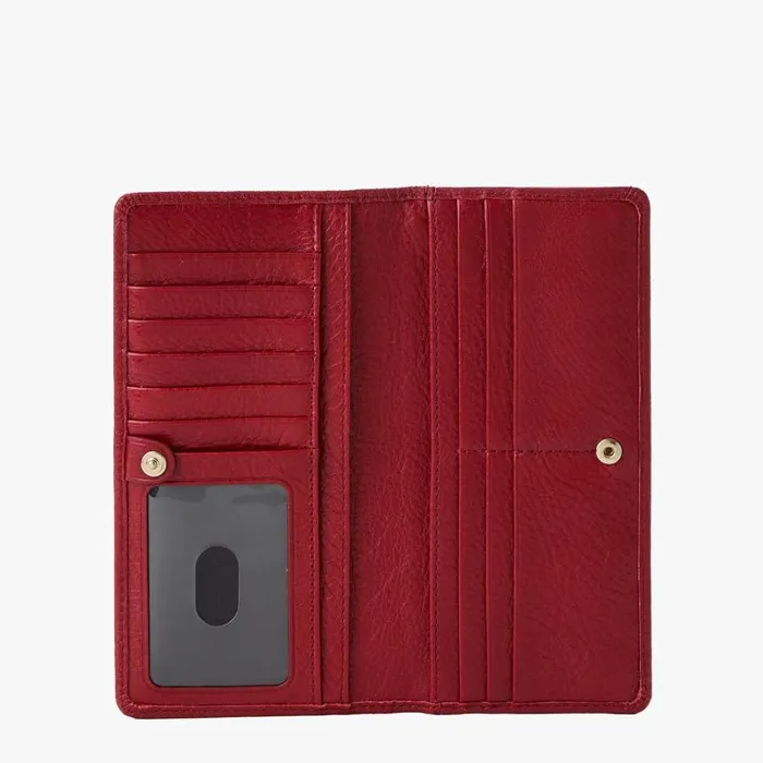 Women Ady Wallet Radiant Red Mystic Brahmin Wallets and Wristlets Chevron Women Ady Wallet Radiant Red Mystic Brahmin Wallets and Wristlets Chevron