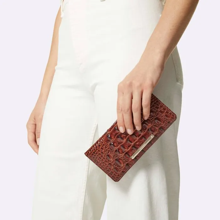 Women Ady Wallet Radiant Red Mystic Brahmin Wallets and Wristlets Chevron Women Ady Wallet Radiant Red Mystic Brahmin Wallets and Wristlets Chevron