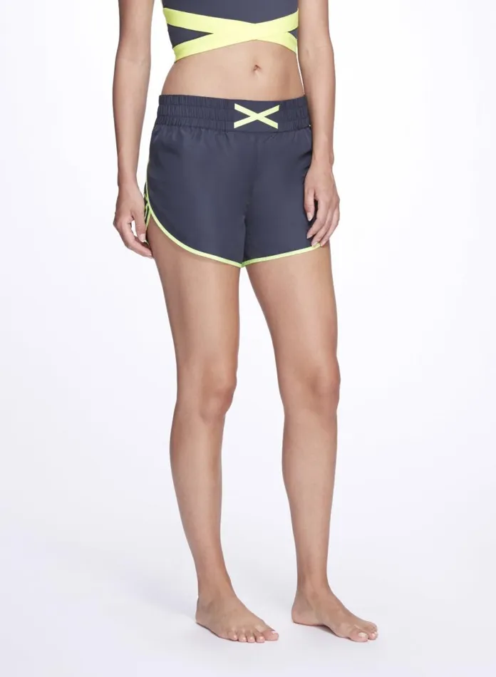 Women Althea Short Charcoal Marchesa Bottoms