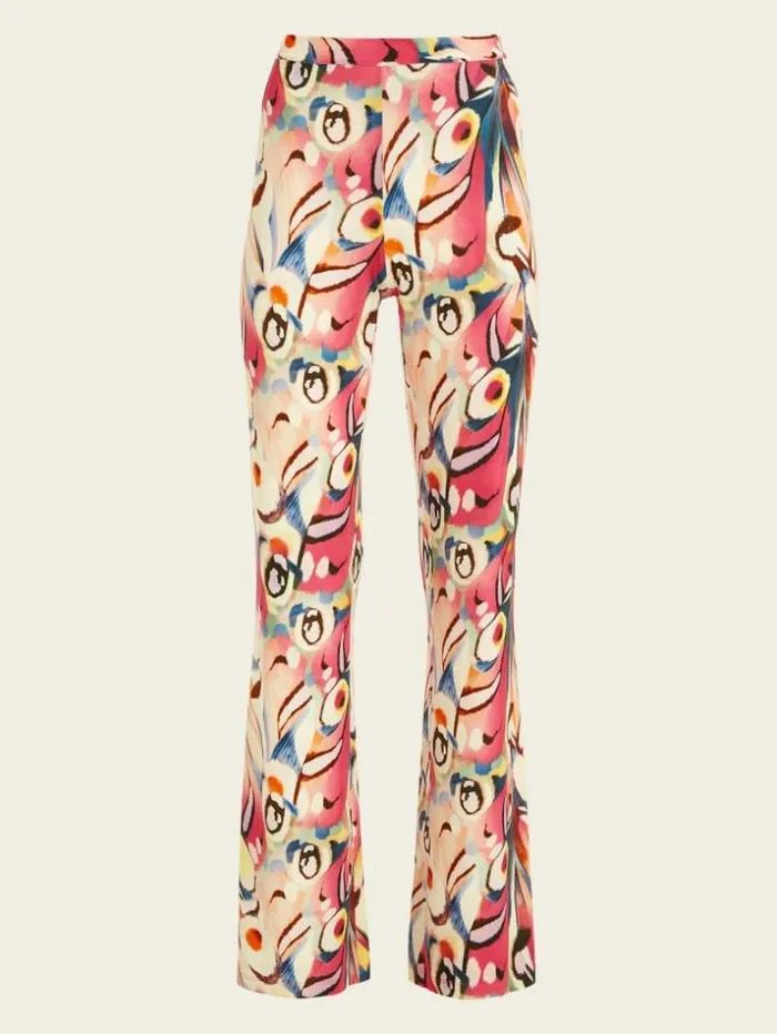 Women Anise Flared Pant Wonderland Print Marciano Bottoms Women Anise Flared Pant Wonderland Print Marciano Bottoms
