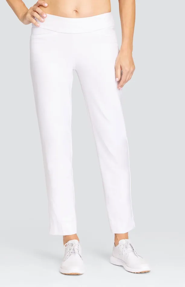 Women Ankle Pants Tail Activewear Mulligan 28034 Ankle Pant 8211 Chalk White