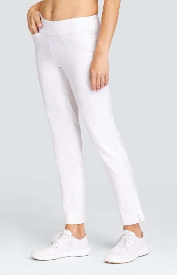 Women Ankle Pants Tail Activewear Mulligan 28034 Ankle Pant 8211 Chalk White