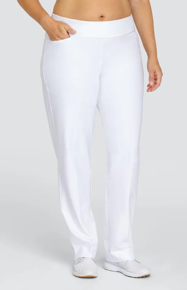 Women Ankle Pants Tail Activewear Mulligan 28034 Ankle Pant 8211 Chalk White