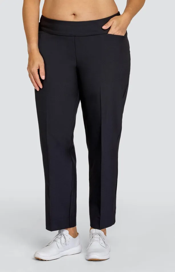 Women Ankle Pants Tail Activewear Mulligan 28034 Ankle Pant 8211 Onyx Black 8211 Extended Sizes