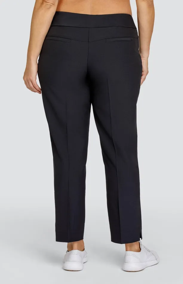 Women Ankle Pants Tail Activewear Mulligan 28034 Ankle Pant 8211 Onyx Black 8211 Extended Sizes