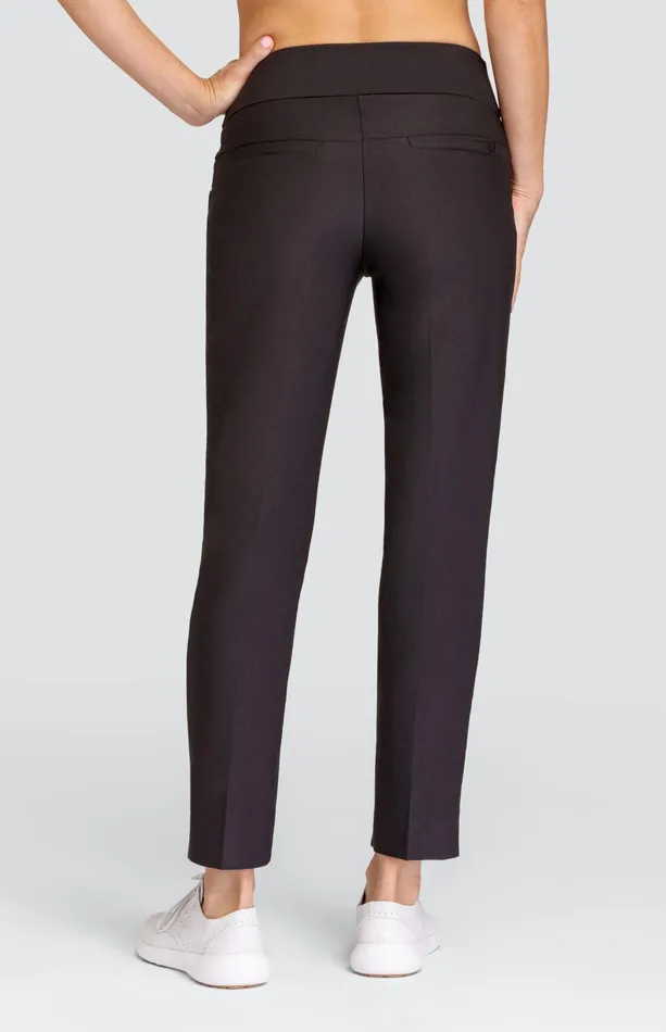 Women Ankle Pants Tail Activewear Mulligan 28034 Ankle Pant 8211 Onyx Black 8211 Extended Sizes