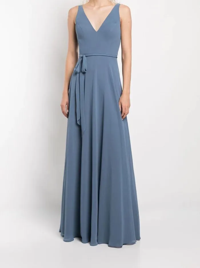 Women Aprilia Dusty Blue Marchesa Marchesa Notte
