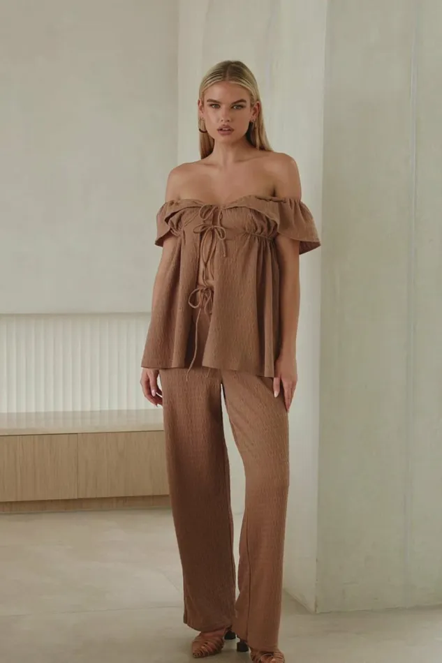 Women Bottoms SABO SKIRT Kala Pants 8211 Chocolate
