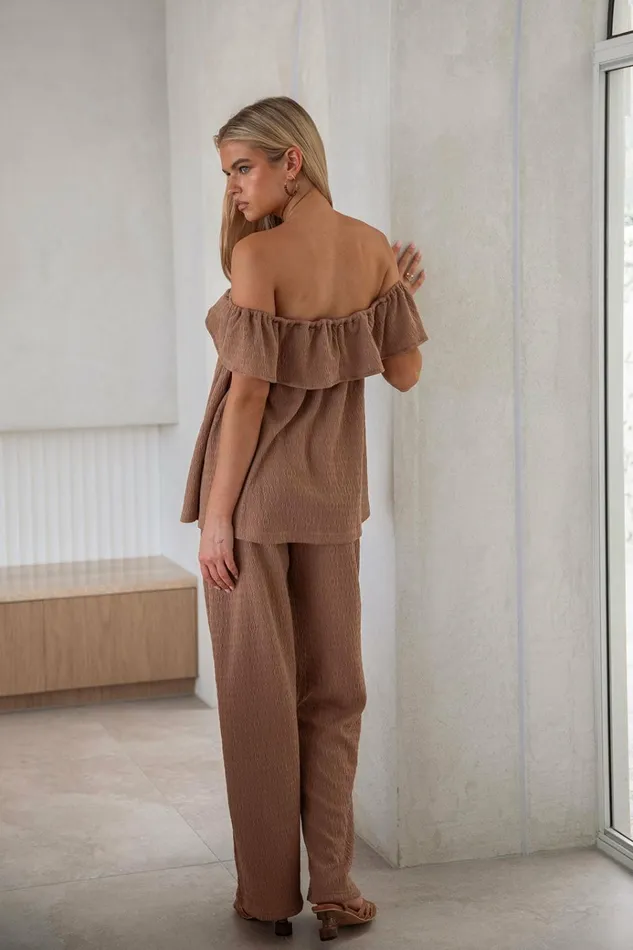 Women Bottoms SABO SKIRT Kala Pants 8211 Chocolate
