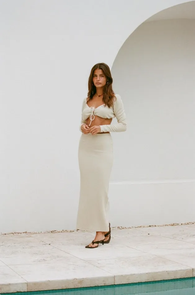 Women Bottoms SABO SKIRT Kelle Midi Skirt