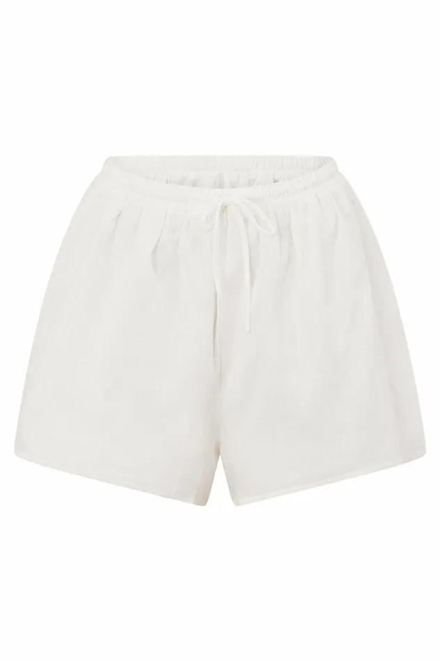 Women Bottoms SABO SKIRT Kimora Shorts 8211 White