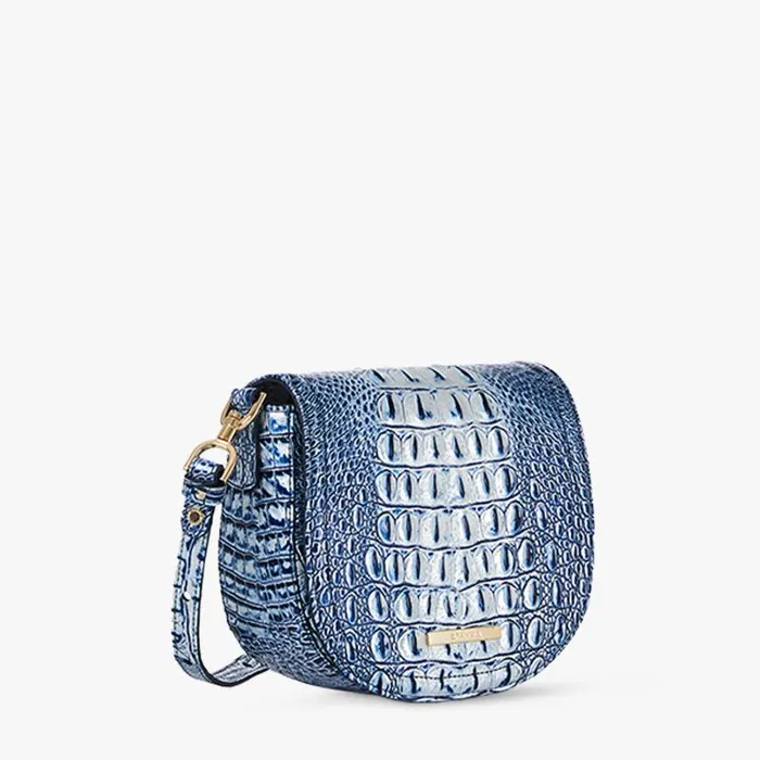 Women Briar Coastal Blue Melbourne Brahmin Crossbodies Chevron Women Briar Coastal Blue Melbourne Brahmin Crossbodies Chevron